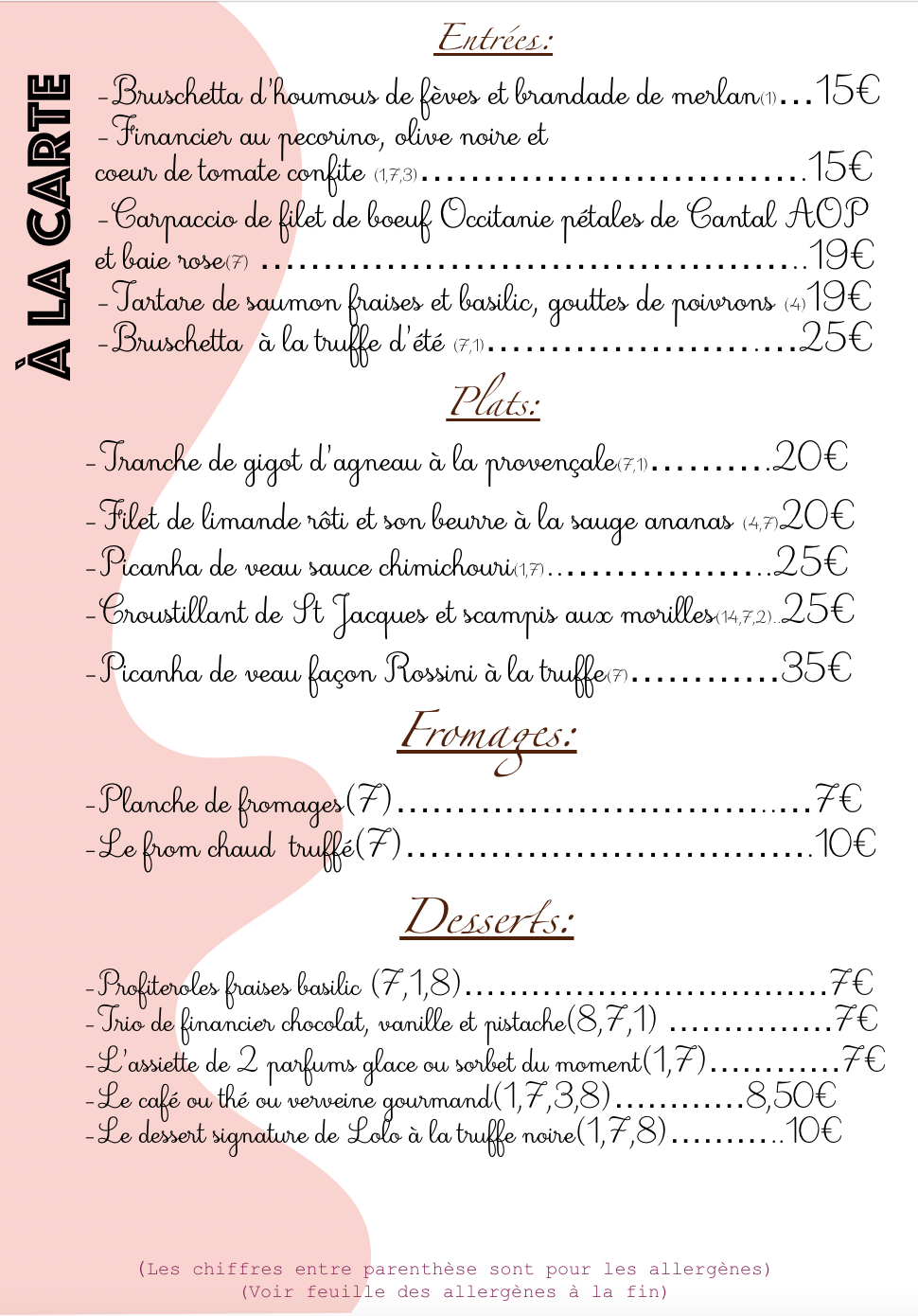 La Carte